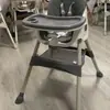 Cadeira de jantar multifuncional para bebê para uso doméstico, dobrável, destacável, portátil, anti-queda, anti-tombo lateral, assento de jantar infantil