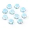 Cuentas Cerámicas de Margarita Pequeña Cuentas de Flor Cuentas Sueltas Cerámica Margarita Pequeña Cuentas de Agujero Recto DIY Pulsera Collar Accesorios de Ropa
