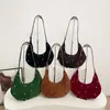 Bolsa Tote Grande Nova Tendência Primavera 2026 com Rebites da Moda, Bolsa de Ombro Casual Versátil