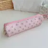 2025 novo feito à mão simples pequeno fresco floral algodão bolsa de armazenamento bolsa de papelaria estojo de lápis atacado