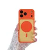 Se convierte instantáneamente en Funda de Teléfono Magnética Color Block con Patrón Lichi para iPhone 18 Pro Max Compatible con 15 Apple 16 Funda de Cobertura Total Protección contra Caídas