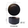 Tigelas Atacado com Logo Personalizado, Tigelas de Arroz para Uso Doméstico, Tigelas Pequenas para Sopa, Tigelas Personalizadas, Louças Estilo Japonês