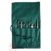Bolsa de Almacenamiento para Instrumentos Quirúrgicos, Bolsa para Herramientas de Doble Párpado, Bolsa Insertable, Bolsa de Almacenamiento para Desinfección, Bolsa de Algodón Puro Verde Oscuro