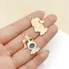 8 Goteo de Aceite Serie de Animalitos de Dibujos Animados Cachorro Lindo Corgi Dálmata Colgante de Aleación Accesorios para Pulsera DIY