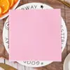 Servilletas de Color Puro Personalizadas Suministros para Fiestas Restaurante Occidental Decoración de Papel Servilletas Cuadradas Multicolor Venta Directa de Fábrica Logo Impreso