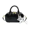 Bolso Bandolera Minimalista Elegante de Nicho 2026 Nueva Moda Bolso de Hombro Bolso de Mano Bolso Tipo Bowling de Moda Bolso de Axila