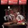 Elegante juego de copas de vino de cristal, decantador de vidrio estilo europeo, copa grande para uvas borgoña