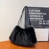Bolso de Mano de Moda Nuevo con Piel para Otoño e Invierno, Bolso de Hombro de Moda Estilo Retro Europeo y Americano, Bolso Versátil de Alta Gama para el Día a Día