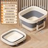 Cubeta Plegable para Baño de Pies Doméstica Aislamiento Térmico Masaje Invierno Cubeta Portátil Hasta la Pantorrilla Dormitorio Salud Baño de Pies