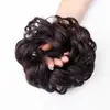Peruca de Rabo de Cavalo, Aplique de Coque, Elástico para Cabelo Cacheado, Coque de Cabelo Fofo, Tópico Capilar Realista, Cabelo Curto, Aplique de Cabelo Feminino Realista