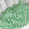 Cuentas de ojo de gato cepilladas Super Rainbow de 4 mm, cuentas para bricolaje, cadena para teléfono móvil, llavero, accesorios de material