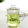 ¡Grueso! Juego de té de vidrio resistente al calor directo de fábrica filtro taza de té flor Tetera Taza taza de café