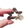 Pinza para el Cabello de Estrella de Cinco Puntas de Tamaño Mediano para Mujer, Usada para Peinados Recogidos, Pinza de Tiburón Accesorios para el Cabello, Pinza Trendy para el Cabello para Semirecogidos y Flecos