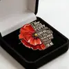 Broche de Aleación Nuevo Creativo Transfronterizo Flor Conmemorativa Batalla Insignia Interactiva Pin Accesorios Estilo Metal Europeo y Americano