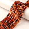 Cuentas de Ágata de Colores Pulsera DIY Hecha a Mano Collar Accesorios de Joyería Suministro de Puesto Callejero Cuentas Sueltas de Jade Al por Mayor