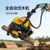 Fabricante de Colheitadeira Automática de Árvores para Remoção e Corte de Galhos Escavadeira Multifuncional com Serra Garra Adicionada Máquina Hidráulica de Derrubada de Árvores para Agricultura e Silvicultura