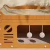 Placa Arranhador para Gatos Cama para Gatos Integrada Villa de Camada Dupla Resistente ao Desgaste Sem Descascar Placa para Patas de Gato Super Grande Espessa Bom Item para Gatos Afiarem as Garras