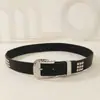 Novo Cinto de Strass Estilo Coreano e Japonês com Rebites Estilo Punk Europeu e Americano, Cinto Hip-Hop, Estilo Motociclista, Direto do Fabricante