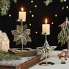 Colgante Decoración Navideña Copo de Nieve Navideño Campana de Hierro Estrella Explosiva Colgante para Árbol de Navidad Decoración para Ventana de Navidad