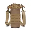 Bolsa para Garrafa de Água ao Ar Livre, Capa para Copo de Água Molle, Capa para Garrafa de Água Resistente à Água e ao Desgaste, Bolsa de Ombro Único Transversal, Bolsa Pequena Durável