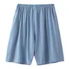 Pantalones Cortos de Pijama de Modal para Hombre Delgados Primavera Verano Tallas Grandes Deportivos Casuales Pantalones para el Hogar Cómodos Simples para Hombre