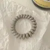 Gomas para el pelo de color caramelo tipo cable de teléfono para niñas, alta apariencia, gomas de pelo sin costuras, alta elasticidad, cuerdas para el pelo duraderas, accesorios para el pelo, venta al por mayor transfronteriza
