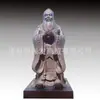 Fábrica de Tallado en Cobre para Cabello Hengbao Venta al por Mayor Adornos para Campus Escultura de Confucio en Cobre Fundido Estatua de Cobre de Confucio 2 3 4m