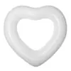 Anillo de Natación Nuevo Amor Transfronterizo de Comercio Exterior de Fábrica Anillo de Natación Inflable de PVC Espeso con Forma de Corazón para Adultos Venta al por Mayor