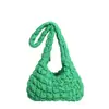 Bolso Cruzado Casual de Gran Capacidad para Mujer 2025 Invierno Nueva Moda Algodón para Viajes Cotidianos Bolso de Hombro Retro de Nicho