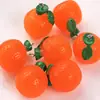 Colgante Llavero 3D Fruta Realista Grande Shangding con Durian, Mangostán, Pitahaya y Mango para Manualidades DIY