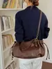Bolso plisado Boston para mujer 2026 nuevo modelo bolso de mano simple para ir al trabajo bolso vintage bolso de hombro cruzado tote