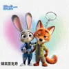 Llavero de Nick y Judy de Zootopia Acrílico de Doble Cara Mochila de Alta Calidad Colgante Lindo Regalo Mercancía