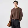 Em Estoque Envio Rápido Camada Base Masculina Acetato Lã Seda 10A Antibacteriano Antiestático Outono/Inverno Roupa Íntima Manga Longa Malha