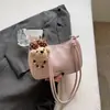 Moda Casual Simple de Color Sólido de Gran Capacidad para Hombro Cruzado Bolso de Axila Bolso de Mano Bolso Mujeres Primavera 2026