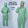 Ropa Libre de Polvo Clase 100 para Fábricas de Electrónicos, Overoles Antiestáticos para Hombres y Mujeres, Ropa para Sala Limpia para Talleres Libres de Polvo, Ropa de Trabajo Antiestática