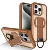 Adecuado para Apple 16Promax Funda Plegable Invisible para Teléfono Móvil Anillo Anticaídas Iphone15 Funda Magnética para Teléfono Móvil