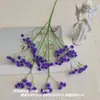 Gipsofila Flor Grande 108 Borracha Macia Flores Artificiais Flores para Decoração de Casamento Flores de Mão Flores Decorativas Artificiais
