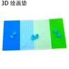 Caneta de Impressão 3D Spot Tapete de Cópia para Pintura em Silicone Tapete Modelo Estéreo Criativo DIY Tapete de Silicone Resistente a Altas Temperaturas
