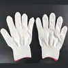 Guantes de alambre ultradelgados en stock al por mayor taller de fábrica de electrónica especial sin recubrimiento protección laboral finos a prueba de sudor punto de nailon mano