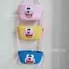 Cesta colgante de tres capas del fabricante Cesta de cuerda de algodón para Año Nuevo Decoración Cesta de almacenamiento de cosméticos de tres Ouli de dibujos animados Cesta para el hogar montada en la pared