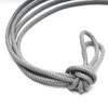 Spot 4mm alta densidade cinto redondo calças corda chapéu cinto artesanato bagagem com corda alta botas de couro Martin botas cadarços redondos