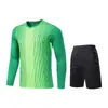 Kit de Goleiro Manga Curta Personalizado Adulto Crianças Espessado Anticolisão Roupa de Goleiro Secagem Rápida Respirável Conjunto de Kit de Futebol