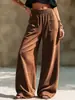 2026 Amazon Europa Transfronterizo Nueva Ropa para Mujer Moda Casual Holgada Pana Multicolores Pantalones para Mujer