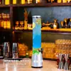 Nuevo Cañón de Alcohol Luminoso Bar Creativo 1L 1.5L 2L Bebida Picante para Aliviar Barril de Cerveza Cóctel de Celebridad de Internet Colorido