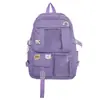 Mochila para alunos do ensino fundamental leve alunos do ensino fundamental fresca fofa novo estilo mochilas para terceira quarta sexta série bolsa de ombro dupla grande capacidade