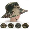 Sombrero de pescador camuflaje para hombre, sombrero de sol para actividades al aire libre y pesca de ocio, ala ancha, protección solar de doble cara, fabricantes de sombreros de sol, lote