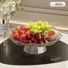 Prato de Frutas para Casa Nova, Mesa de Centro para Sala de Estar, Prato de Frutas, Luxo Acessível, Bandeja de Doces e Lanches para Recepção