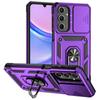 Aplicável Transfronteiriço Samsung S26 Ultra Capa de Celular Militar com Janela Deslizante A26 Versão Atualizada Dois-em-Um Capa Anti-Queda