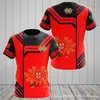 Camiseta Casual de Manga Corta para Hombre con Patrón de Bandera y Emblema Nacional de Portugal, Impresión 3D, Nueva, Venta Directa de Fábrica, Suministro