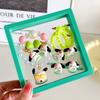 Nuevo Pulsera Infantil Sanrio Kuromi Set Caja de Regalo Anillo de Princesa Regalo para Niñas Aretes para Bebé Caja de Joyería